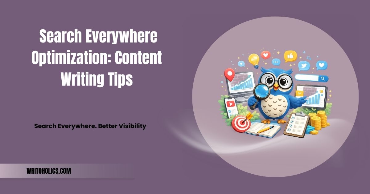 Search Everywhere Optimization: Content Writing Tips That Deliver Results